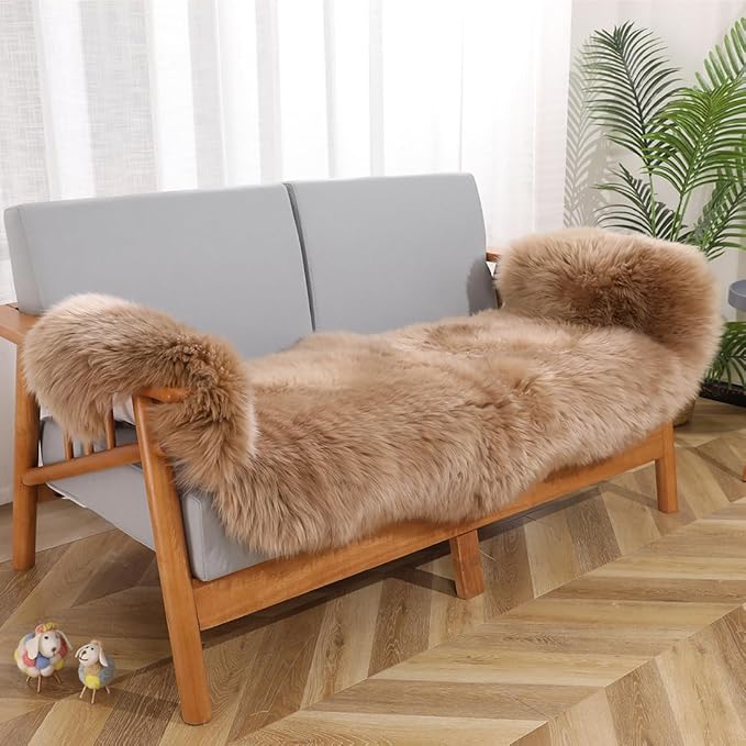 Forest Genuine Sheepskin Rug X Grey Home (Large)