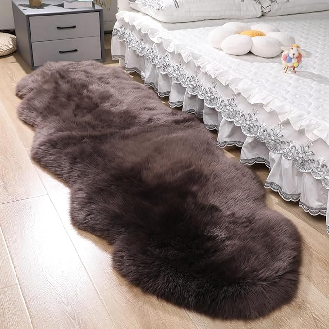 Forest Genuine Sheepskin Rug X Grey Home (Large)