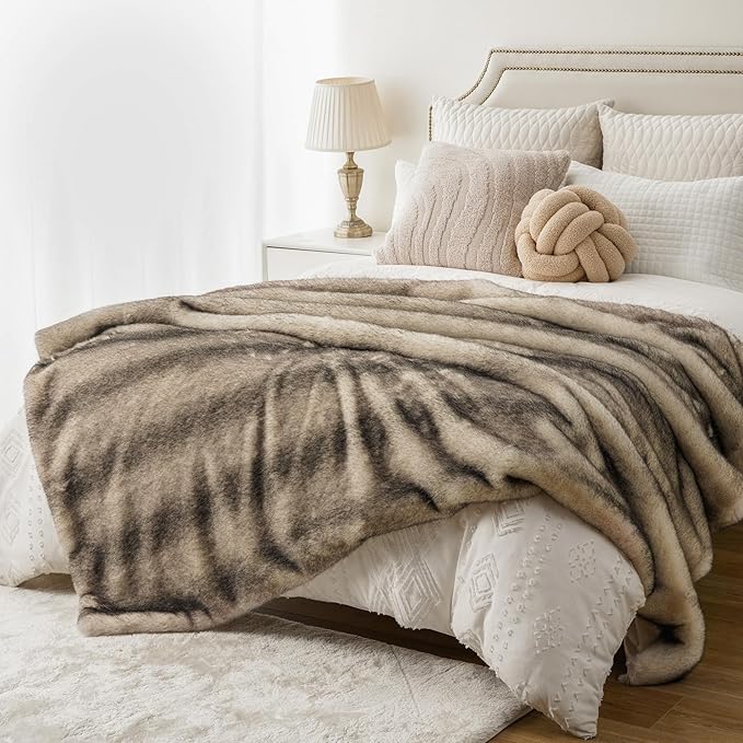 Kace Faux Fur Throw