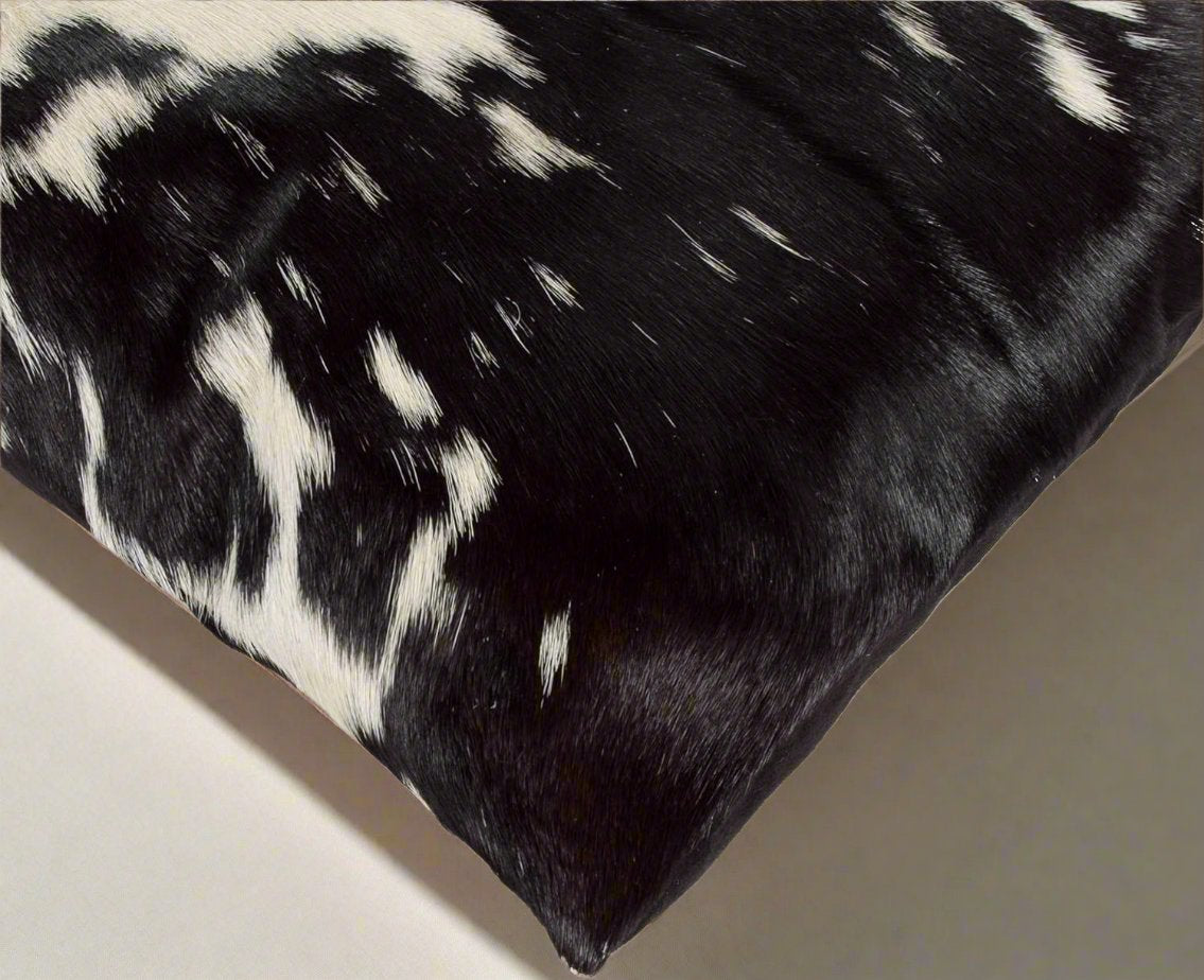 Cowhide Pillow X Grey Home