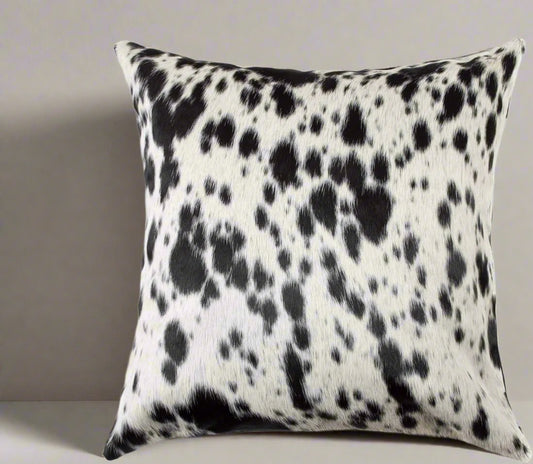 Cowhide Pillow X Grey Home