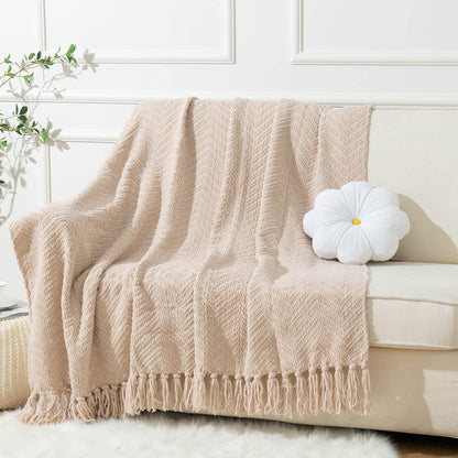 HLHF Hampton Knit Blanket Accessories Furniture Store Burlington Ontario Near Me 