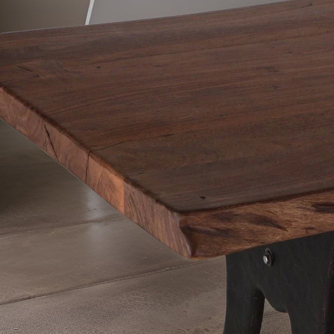 HLHF Organic Forge Dining Table + Bench Dining Furniture Store Burlington Ontario Near Me 