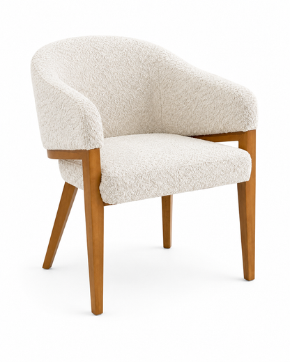 Azalea Sand Arm Dining Chair