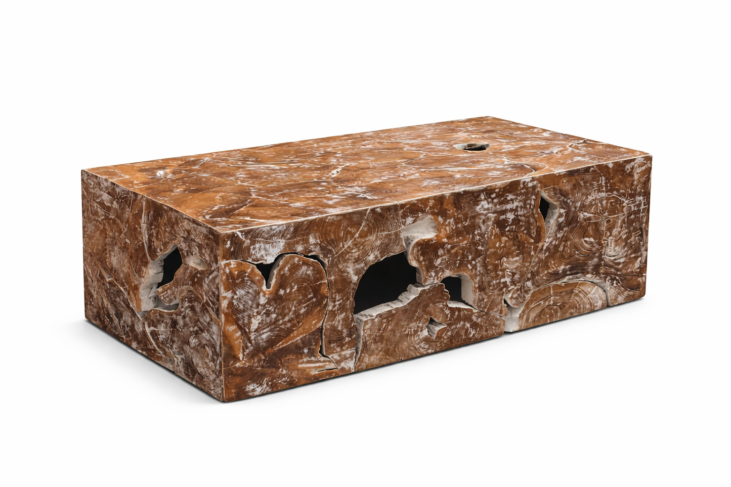 Washed White Flow Coffee Table x Grey Home (Copy)