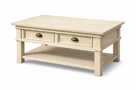 Ivory Pine Coffee Table - Floor Model