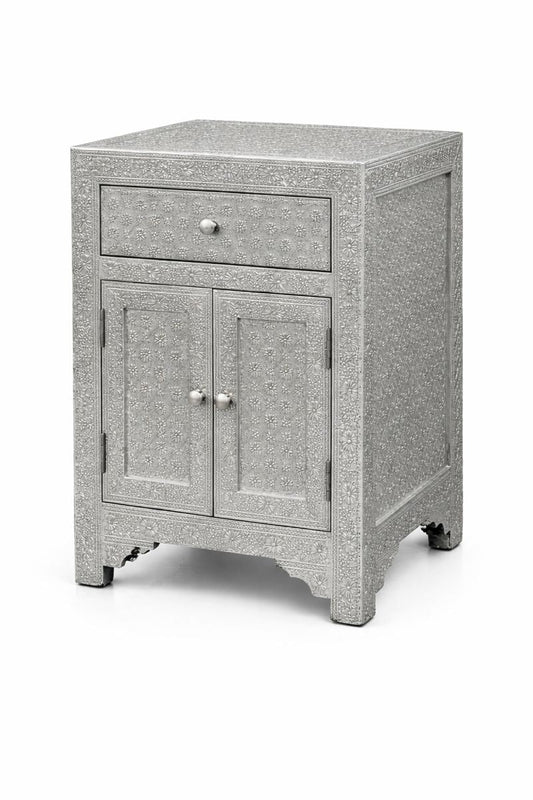 HLHF Embossed Metal Table Occasional Furniture Store Burlington Ontario Near Me 