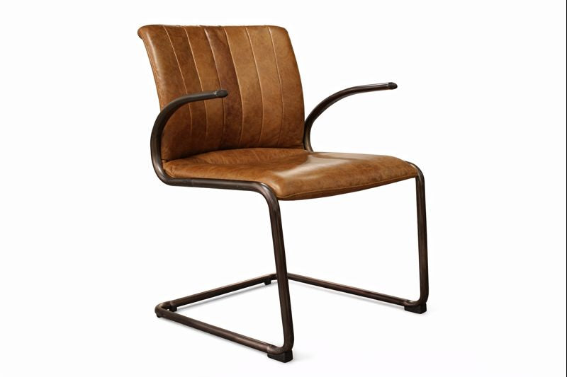 HLHF Ella Leather Arm Chair Accent Chairs, Dining Furniture Store Burlington Ontario Near Me 