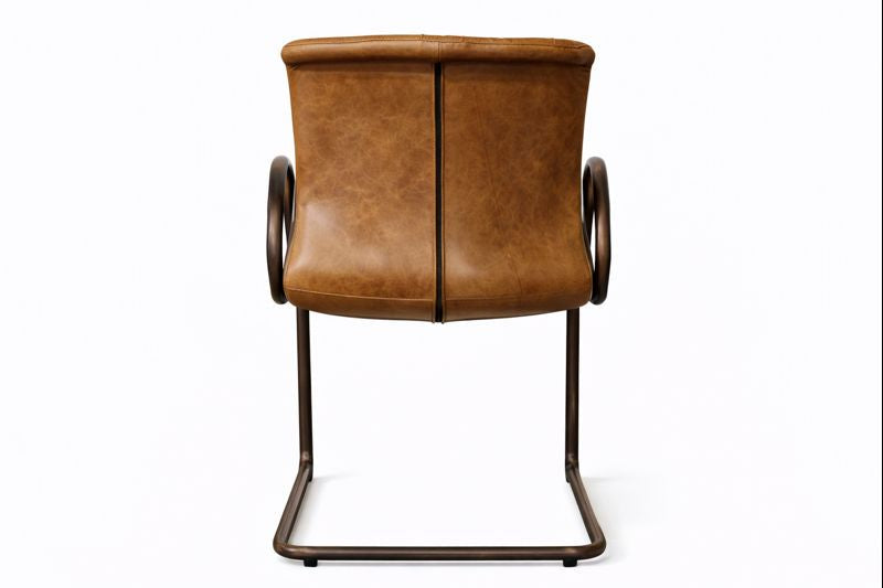 HLHF Ella Leather Arm Chair Accent Chairs, Dining Furniture Store Burlington Ontario Near Me 