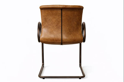 HLHF Ella Leather Arm Chair Accent Chairs, Dining Furniture Store Burlington Ontario Near Me 