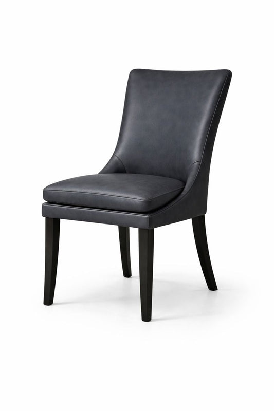 HLHF Coated Fabric Dining Chair - Charcoal Dining Furniture Store Burlington Ontario Near Me 