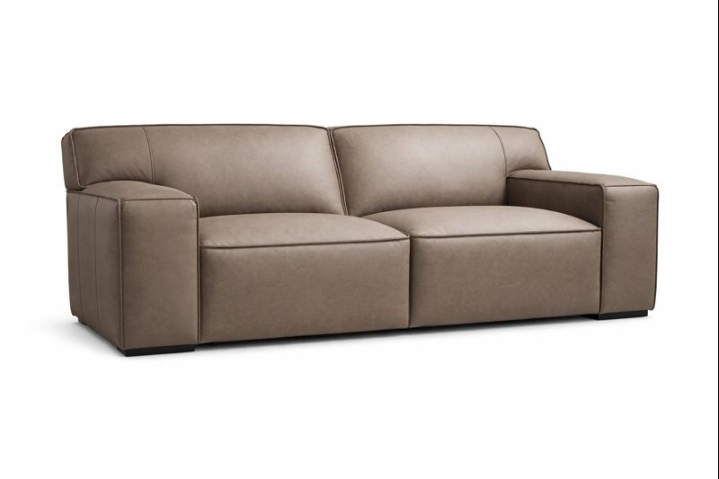 HLHF Maestro 2 PIECE Leather Sofa - FLOOR MODEL Living, Sale Furniture Store Burlington Ontario Near Me 