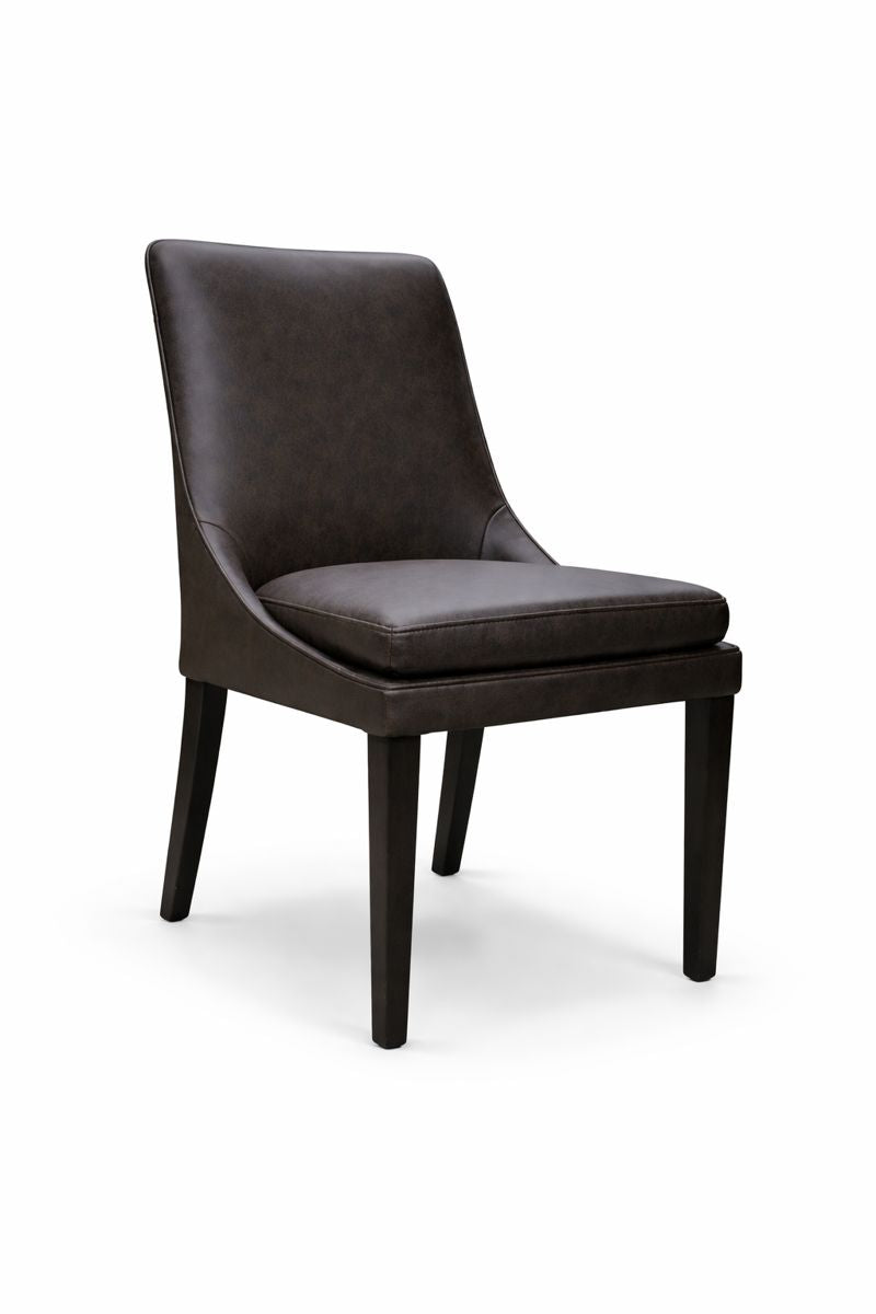 HLHF Coated Fabric Dining Chair - Brown Dining, New Arrivals Furniture Store Burlington Ontario Near Me 