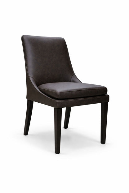 HLHF Coated Fabric Dining Chair - Brown Dining, New Arrivals Furniture Store Burlington Ontario Near Me 