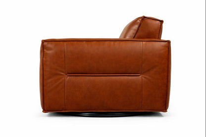 HLHF Berlin Saddle Leather Swivel Chair Accent Chairs, Living, New Arrivals Furniture Store Burlington Ontario Near Me 