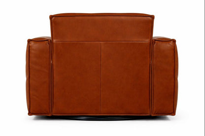 HLHF Berlin Saddle Leather Swivel Chair Accent Chairs, Living, New Arrivals Furniture Store Burlington Ontario Near Me 