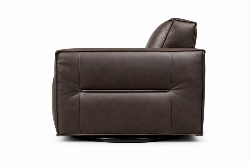 HLHF Oslo Mountain Leather Swivel Chair Accent Chairs, Living, New Arrivals Furniture Store Burlington Ontario Near Me 