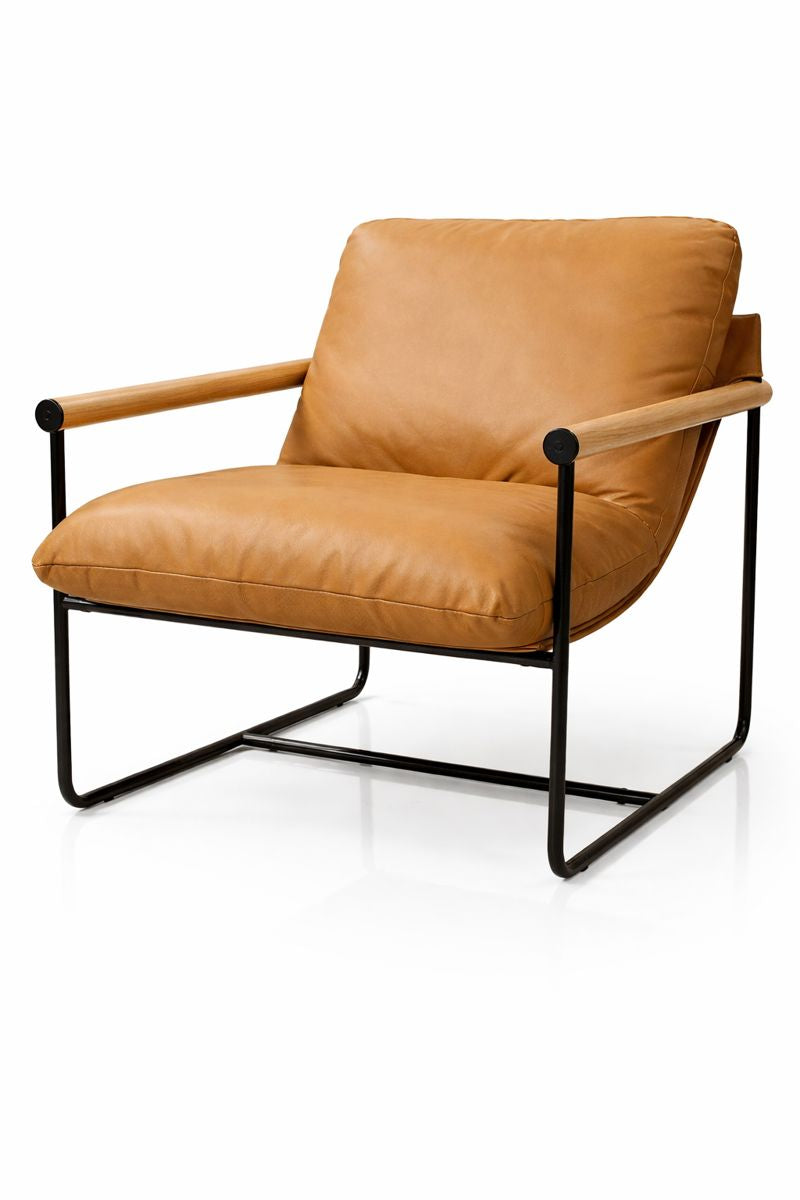 HLHF Launch Leather Accent Chair Accent Chairs Furniture Store Burlington Ontario Near Me 