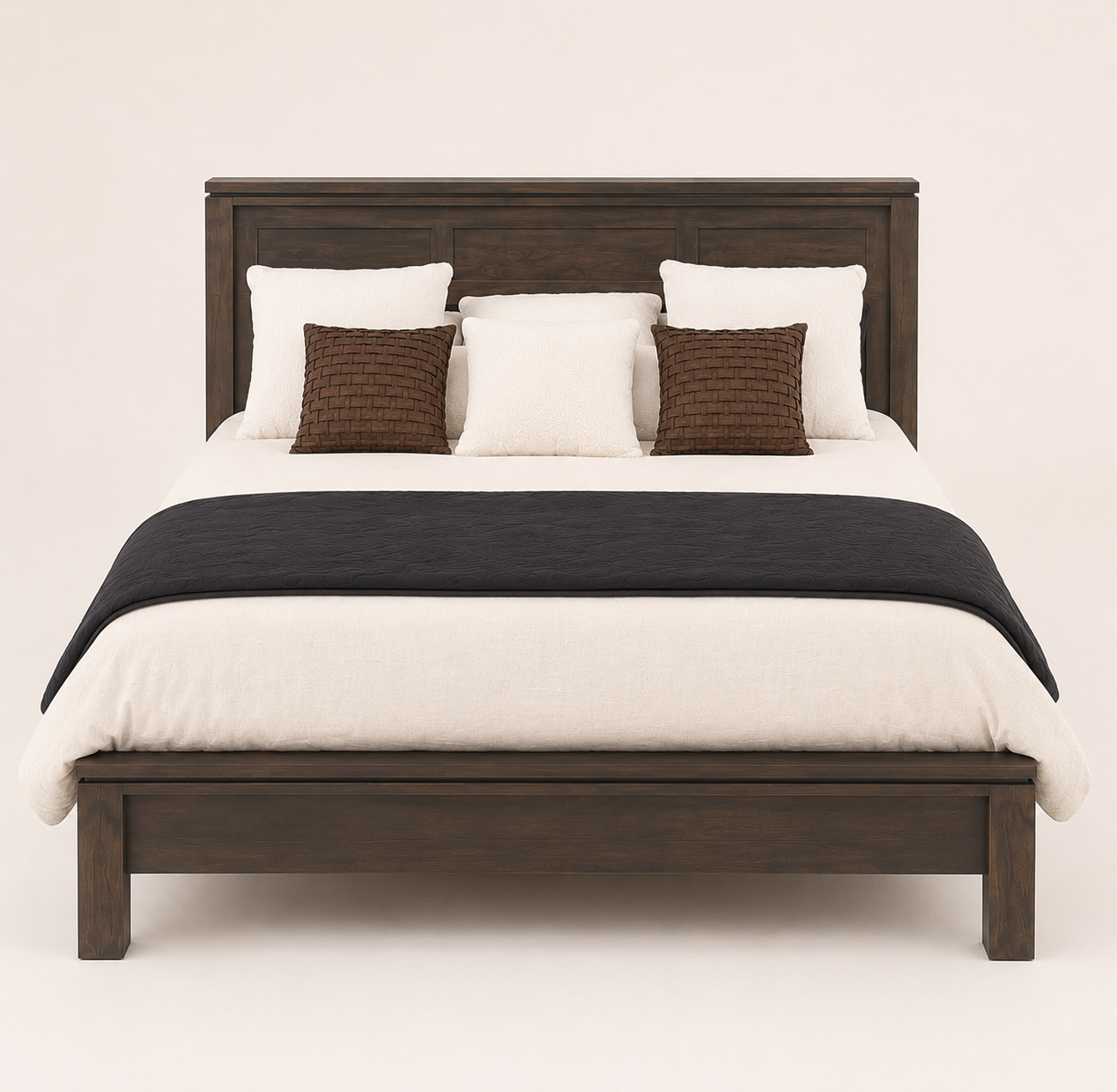HLHF Solid Cherry Bed Bedroom, Sale Furniture Store Burlington Ontario Near Me 