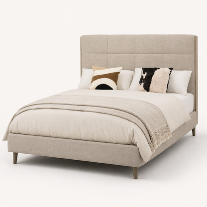 536 Upholstered Queen Bed