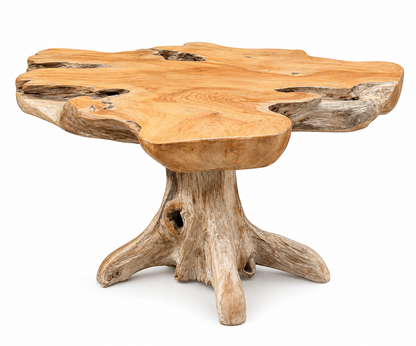 Root Slab Cocktail Table