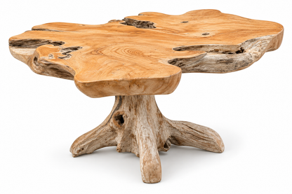 Root Slab Cocktail Table