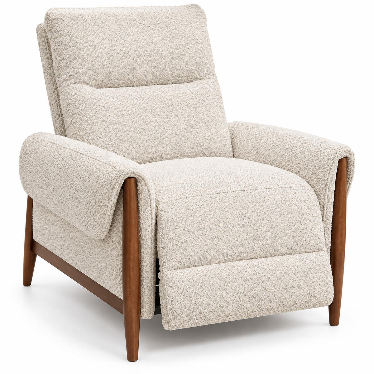 6069 Azalea Beige Electric Motion Recliner