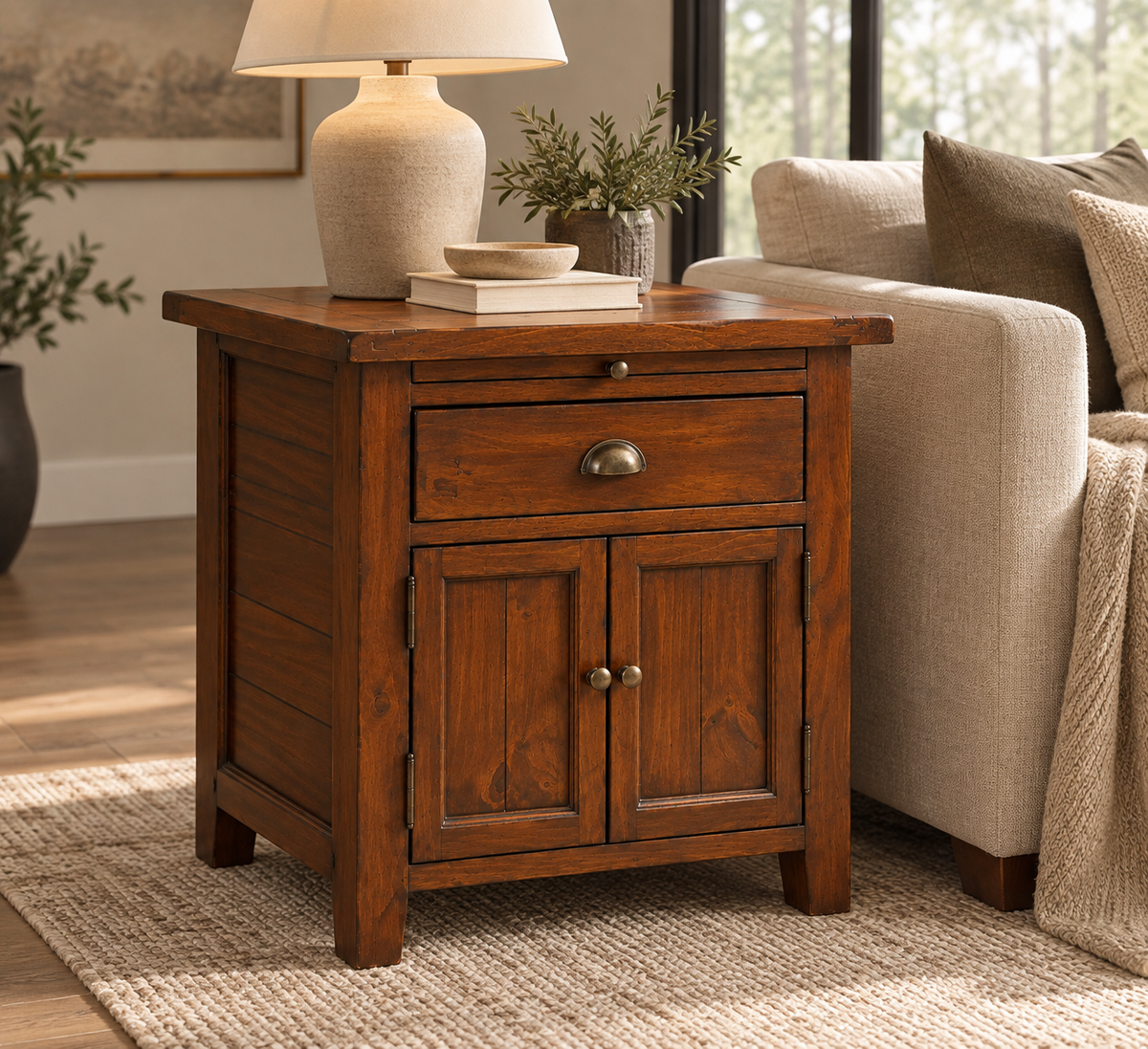 Irish Coast Side Table - FLOOR MODEL