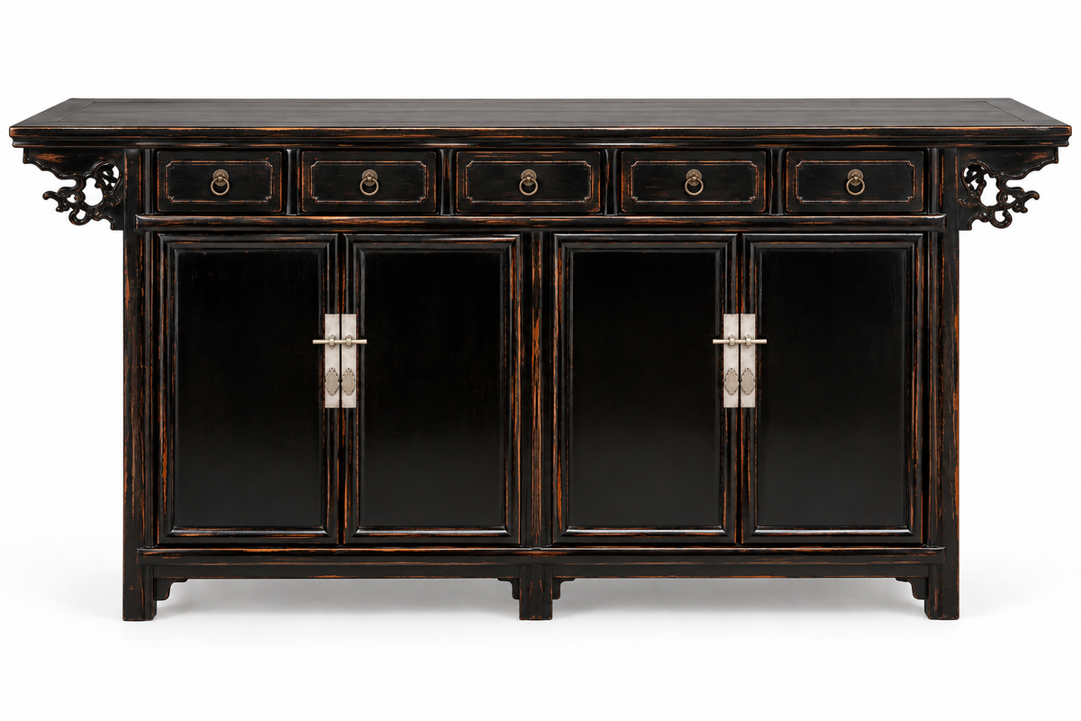 Vintage Oriental Sideboard