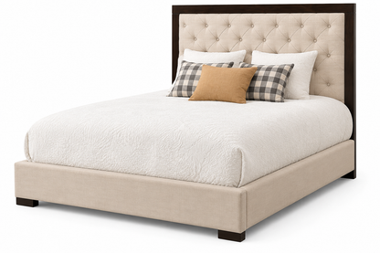 Tufted Upholstered Queen Bed