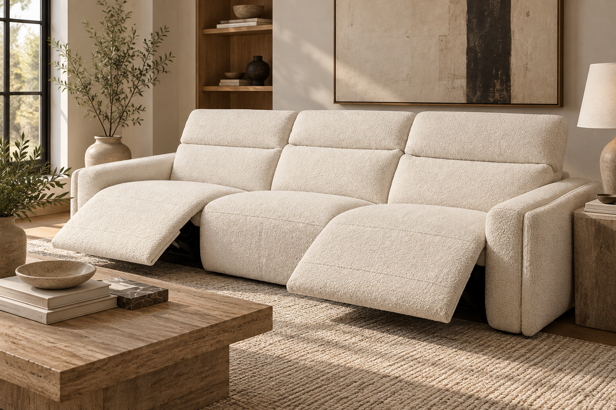 Azalea Electric Motion 3 Piece Sofa