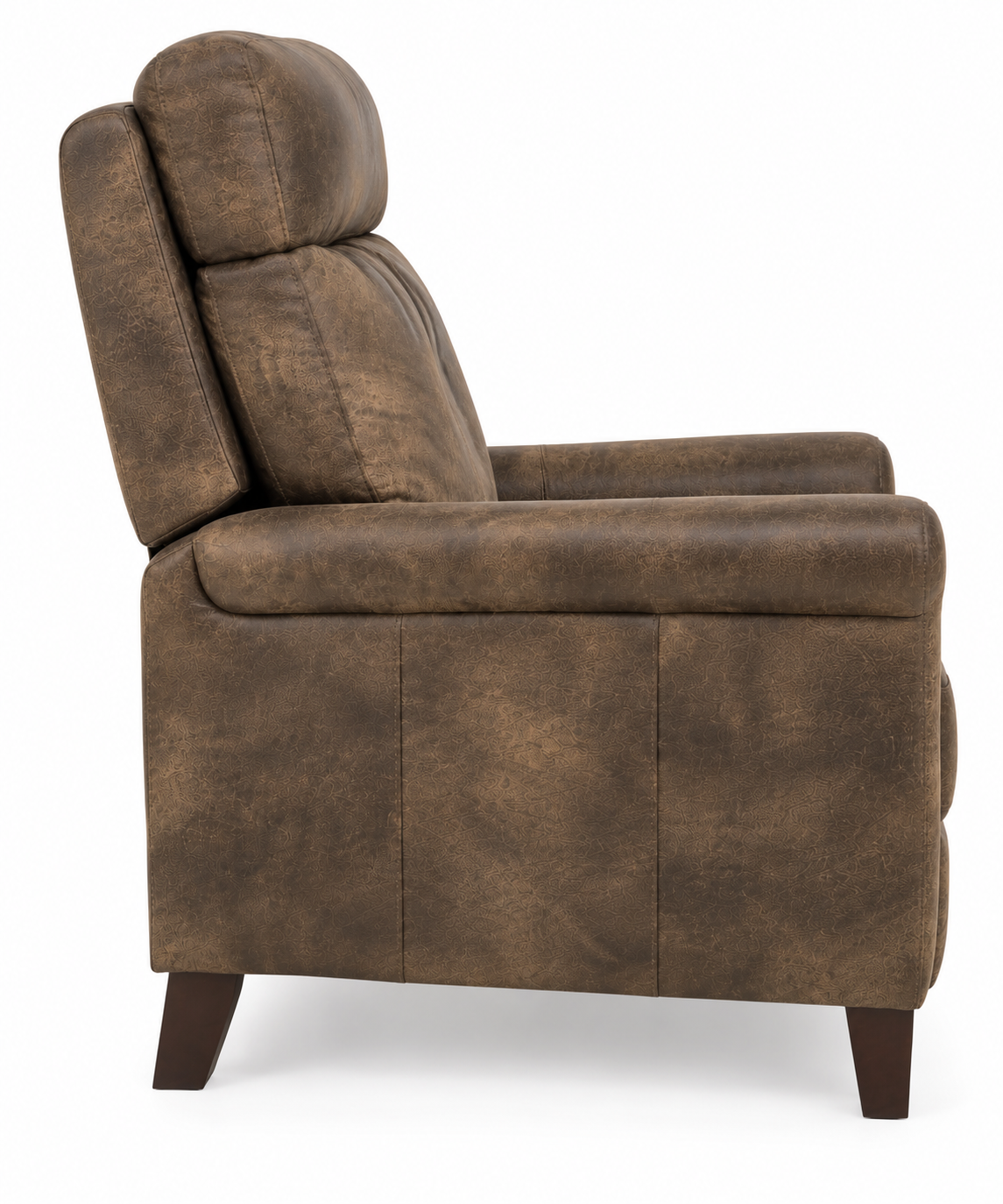 HLHF Bonanza Dark Brown Electric Motion Recliner - Floor Model Accent Chairs, Living, Sale Furniture Store Burlington Ontario Near Me 