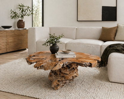 HLHF Root Slab Cocktail Table Coffee Table, Living, New Arrivals, Occasional Furniture Store Burlington Ontario Near Me 