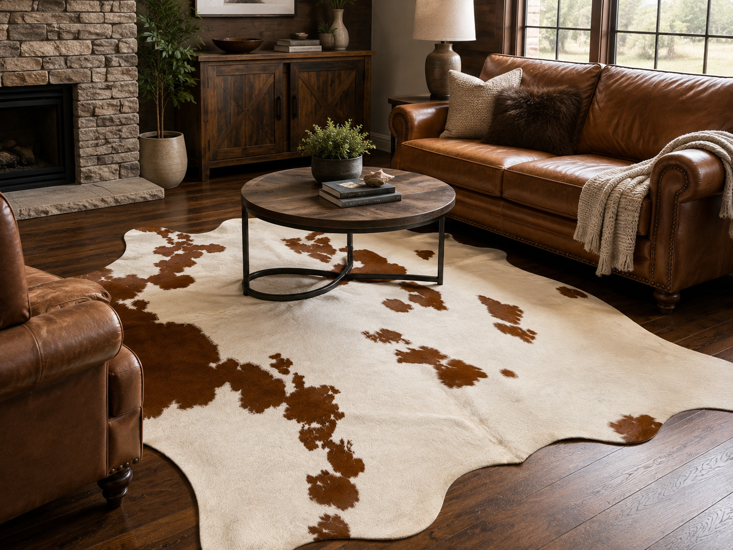 Natural Cowhide Rug