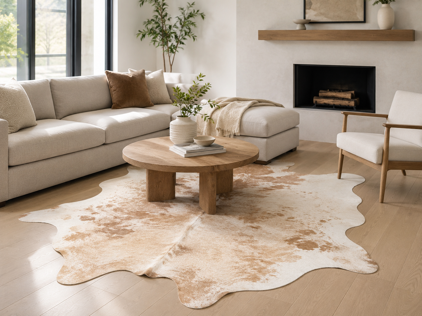 Natural Cowhide Rug