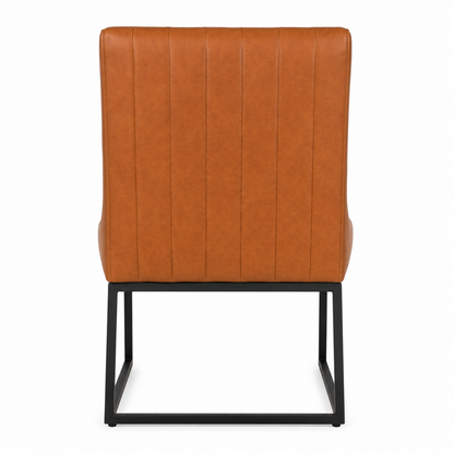 Maelle Butternut Coated Fabric Dining Chair