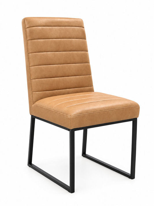 Coated Fabric Dining Chair