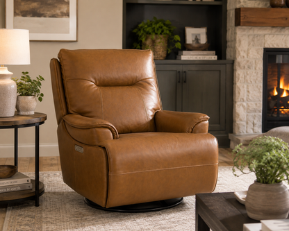 Heritage Walnut Electric Motion Recliner