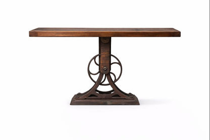 HLHF Whitley Reclaimed Wood Console Occasional Furniture Store Burlington Ontario Near Me 