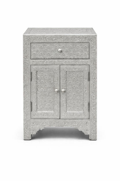 HLHF Embossed Metal Table Occasional Furniture Store Burlington Ontario Near Me 