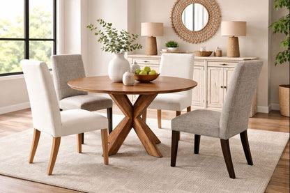HLHF Tallin Round Dining Table Dining Furniture Store Burlington Ontario Near Me 