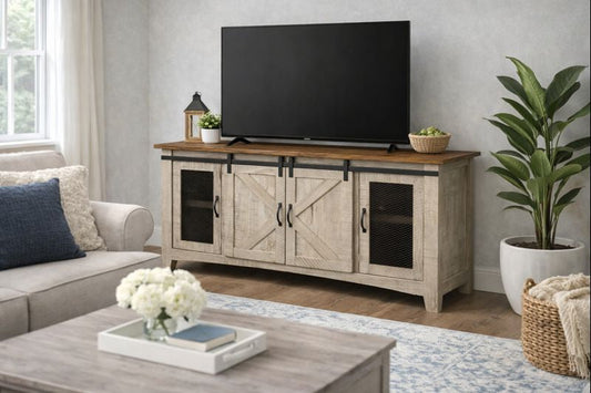 HLHF Pueblo Grey TV Stand Living, TV Stands Furniture Store Burlington Ontario Near Me 