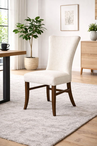 HLHF Winged Boucle Fabric Dining Chair Dining, New Arrivals Furniture Store Burlington Ontario Near Me 
