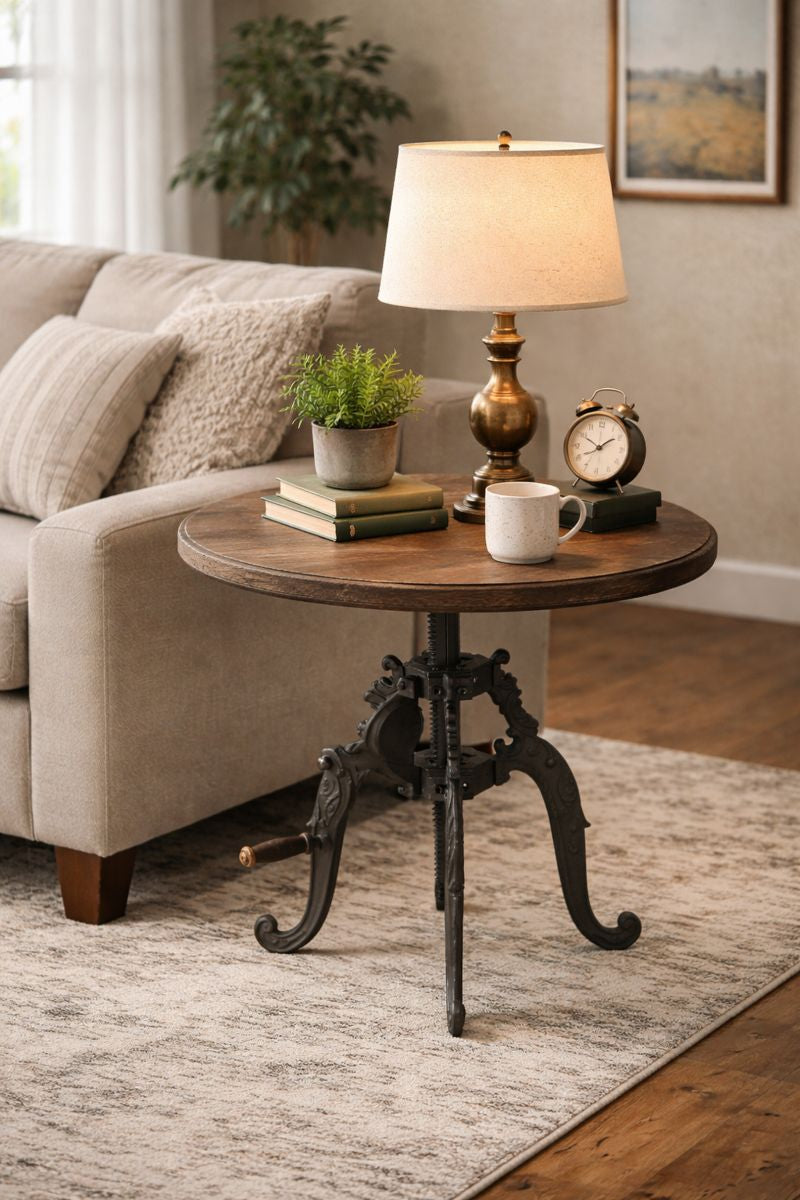 HLHF French Vintage Side Table - Floor Model Occasional, Sale, Side Table Furniture Store Burlington Ontario Near Me 