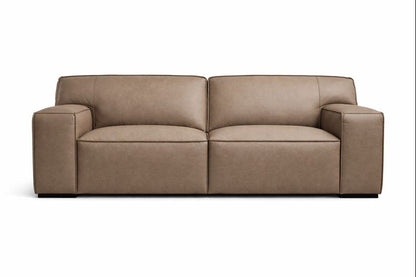 HLHF Maestro 2 PIECE Leather Sofa - FLOOR MODEL Living, Sale Furniture Store Burlington Ontario Near Me 