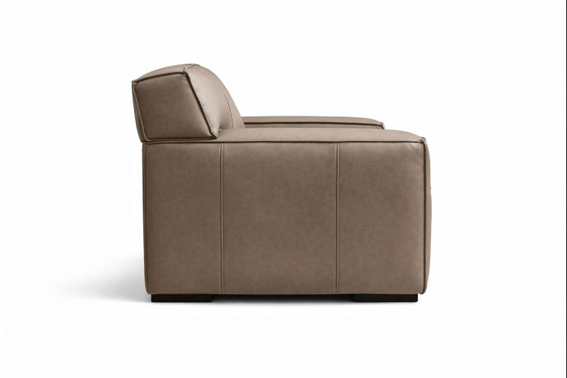 HLHF Maestro 2 PIECE Leather Sofa - FLOOR MODEL Living, Sale Furniture Store Burlington Ontario Near Me 