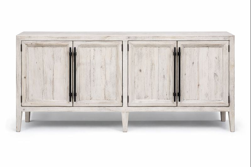 HLHF Colony 4 Door Console - Black & White Occasional, Sideboards & Buffets Furniture Store Burlington Ontario Near Me 