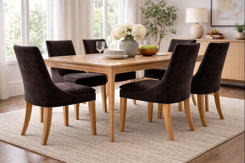 HLHF Modern Parsons Dining Chair - Charcoal Black Dining, New Arrivals Furniture Store Burlington Ontario Near Me 