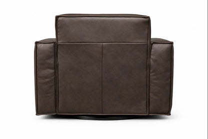 HLHF Oslo Mountain Leather Swivel Chair Accent Chairs, Living, New Arrivals Furniture Store Burlington Ontario Near Me 