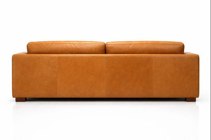 HLHF Saddle Tan Leather Sofa Living, New Arrivals Furniture Store Burlington Ontario Near Me 